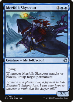 Merfolk Skyscout [Conspiracy: Take the Crown]-1
