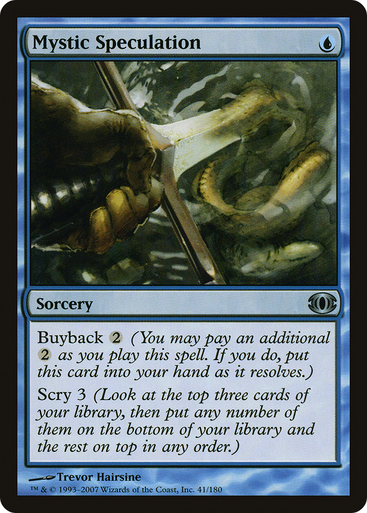 Mystic Speculation [Future Sight]-1
