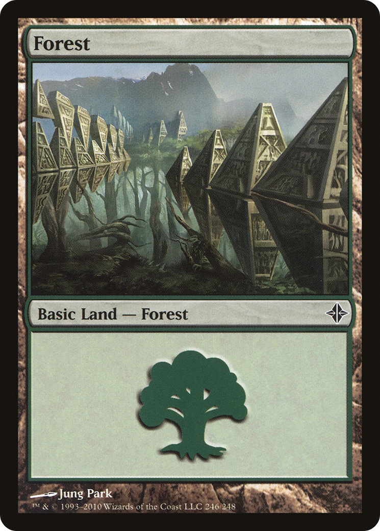 Forest (246) [Rise of the Eldrazi]-1