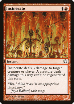 Incinerate [Coldsnap Theme Decks]-1