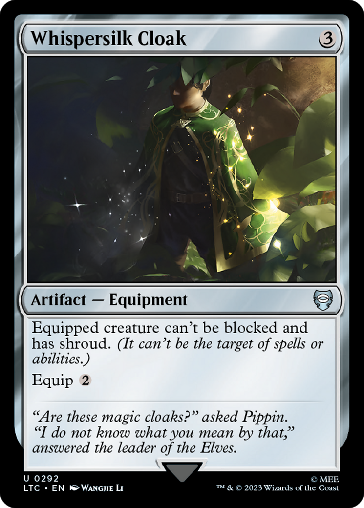 Whispersilk Cloak (LTC-292) - Tales of Middle-earth Commander-1