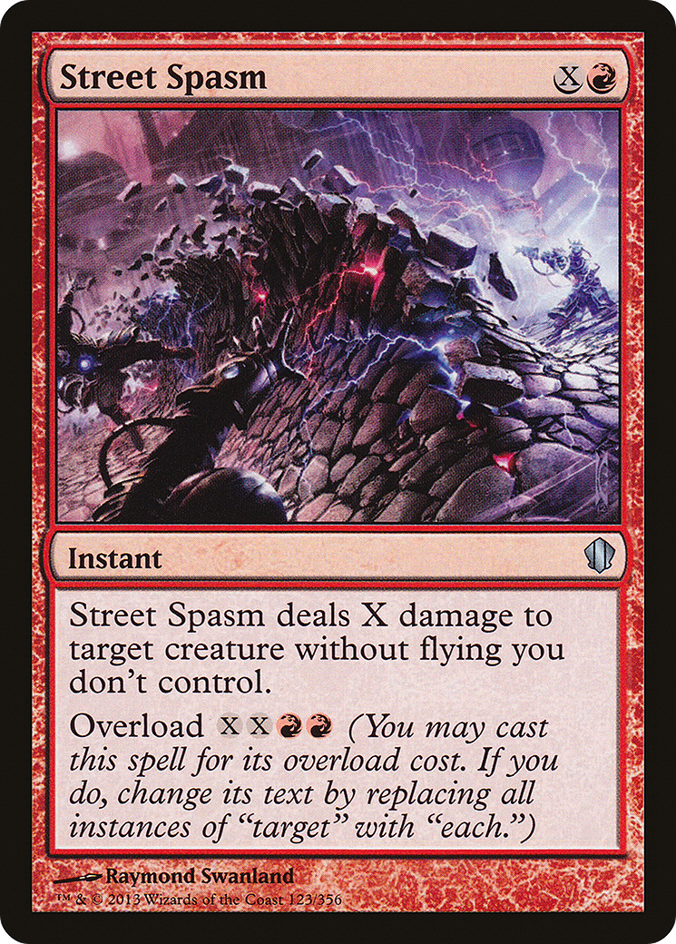 Street Spasm [Commander 2013]-1