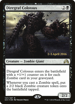Diregraf Colossus [Shadows over Innistrad Prerelease Promos]-1