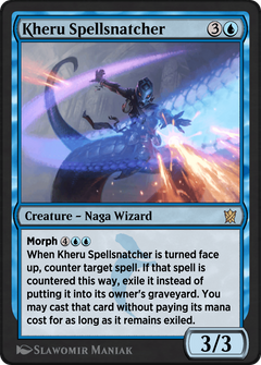 Kheru Spellsnatcher (KTK-45Y) - Khans of Tarkir-1