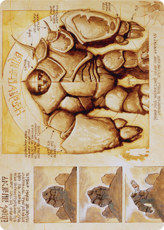 Precursor Golem // Precursor Golem (ABRO-072) - The Brothers' War Art Series (Borderless) Foil-3