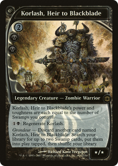 Korlash, Heir to Blackblade [Future Sight Promos]-1