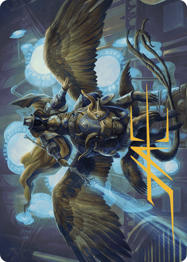 Ezrim, Agency Chief // Ezrim, Agency Chief (AMKM-020) - Murders at Karlov Manor Art Series (Borderless)-3