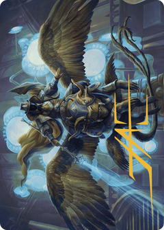 Ezrim, Agency Chief // Ezrim, Agency Chief (AMKM-020) - Murders at Karlov Manor Art Series (Borderless) Foil-1