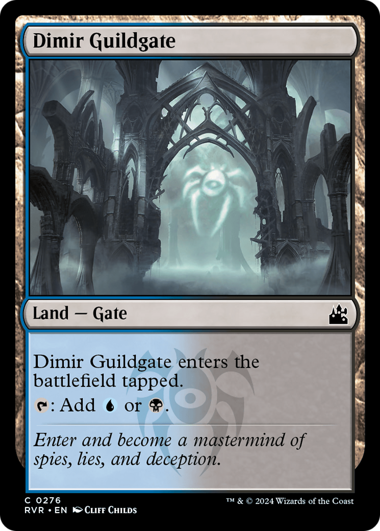 Dimir Guildgate [Ravnica Remastered]-1