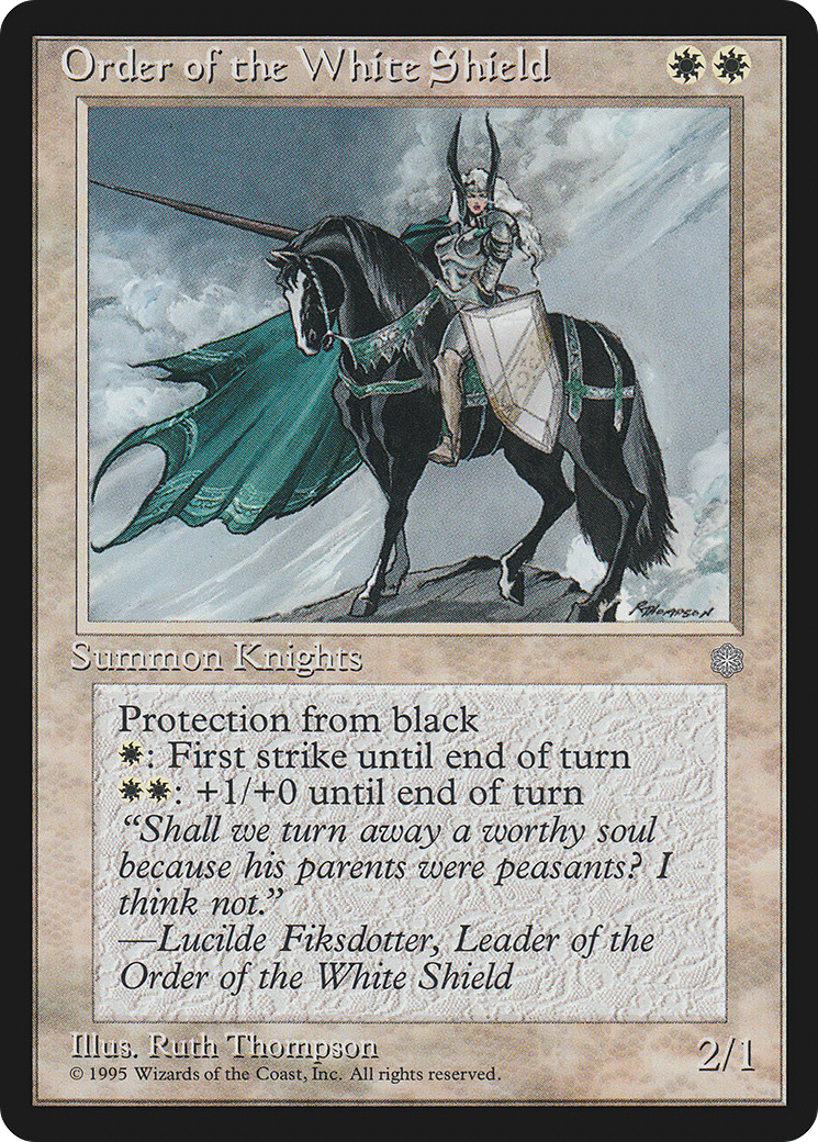 Order of the White Shield [Ice Age]-1