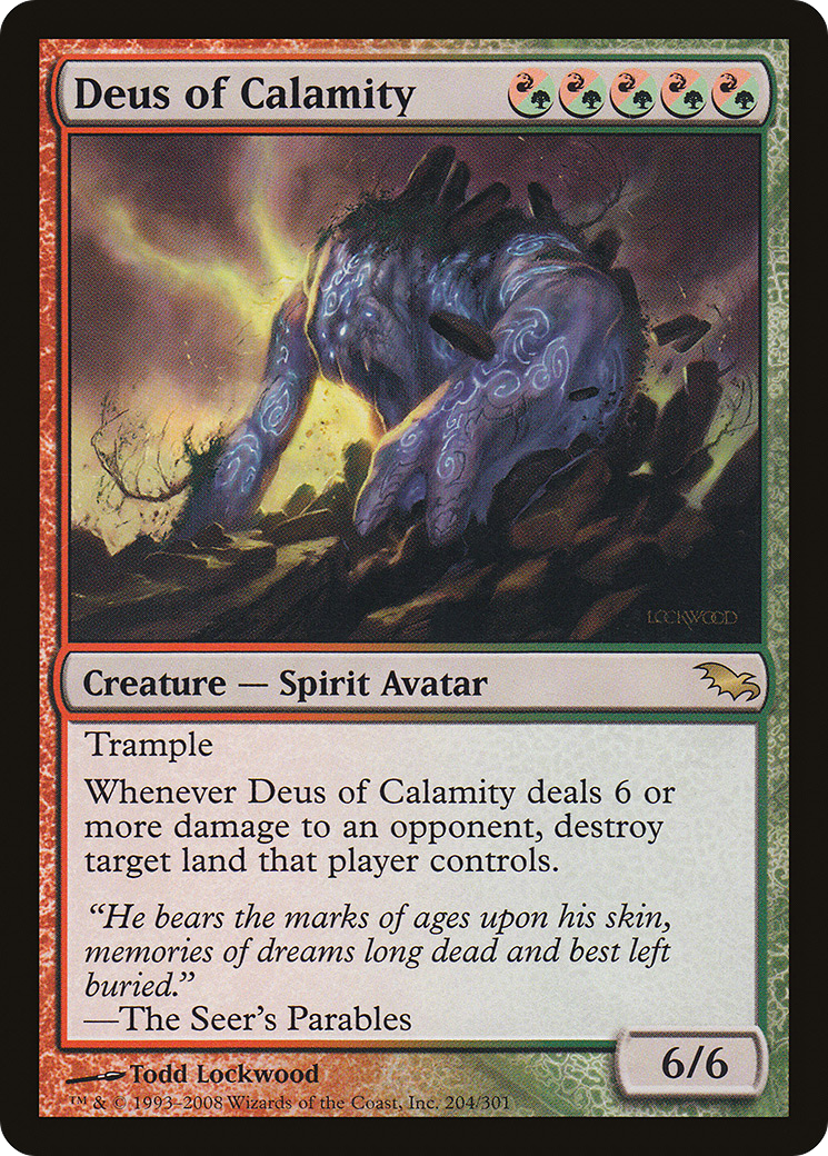 Deus of Calamity [Shadowmoor]-1