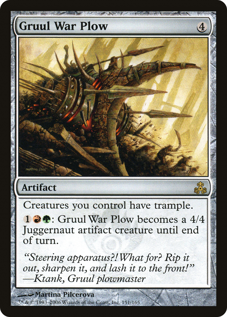 Gruul War Plow [Guildpact]-1