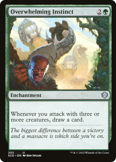 Overwhelming Instinct [Starter Commander Decks]-1