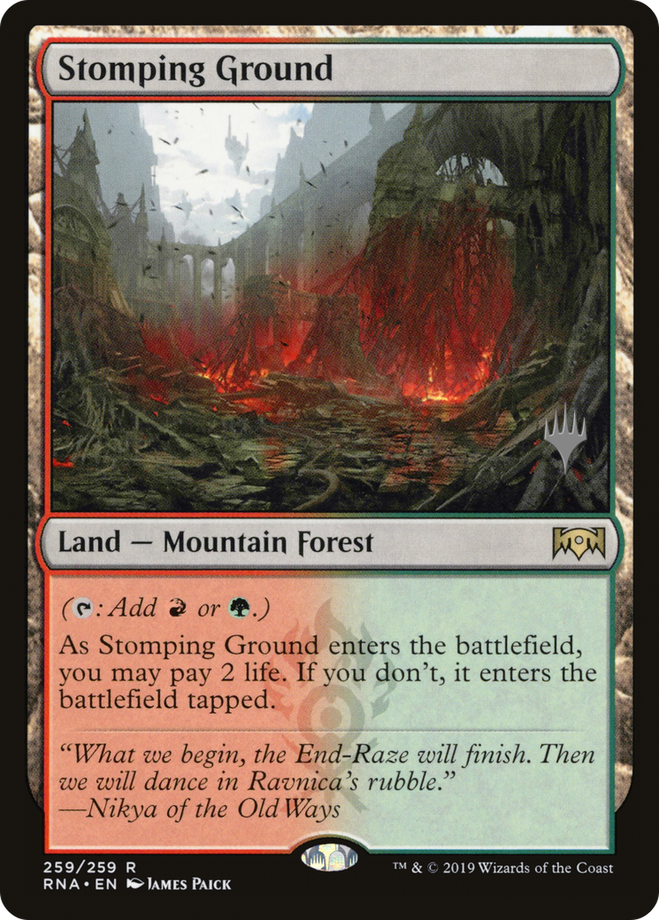 Stomping Ground (Promo Pack) [Ravnica Allegiance Promos]-1