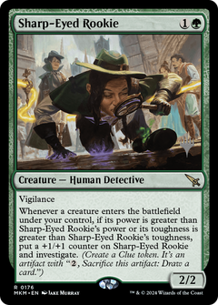 Sharp-Eyed Rookie (Promo Pack) [Murders at Karlov Manor Promos]-1