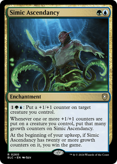 Simic Ascendancy [Bloomburrow Commander]-1