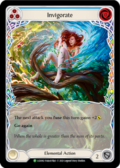 Invigorate (Blue) [LGS082] (Promo)  Rainbow Foil-1