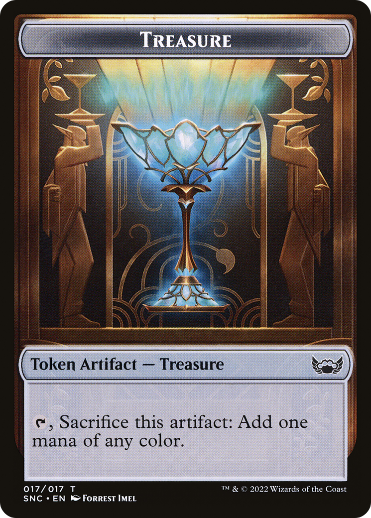 Treasure (TSNC-017) - Streets of New Capenna Tokens Foil-1