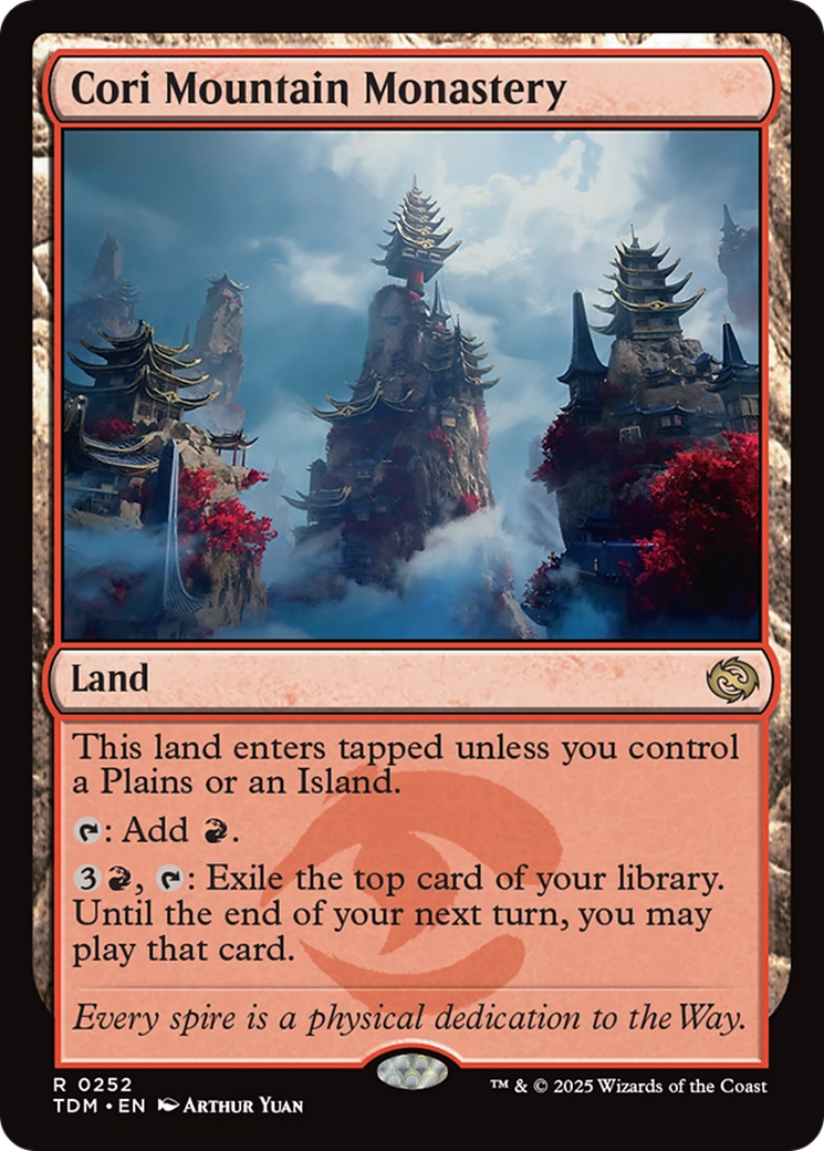 Cori Mountain Monastery [Tarkir: Dragonstorm]-1
