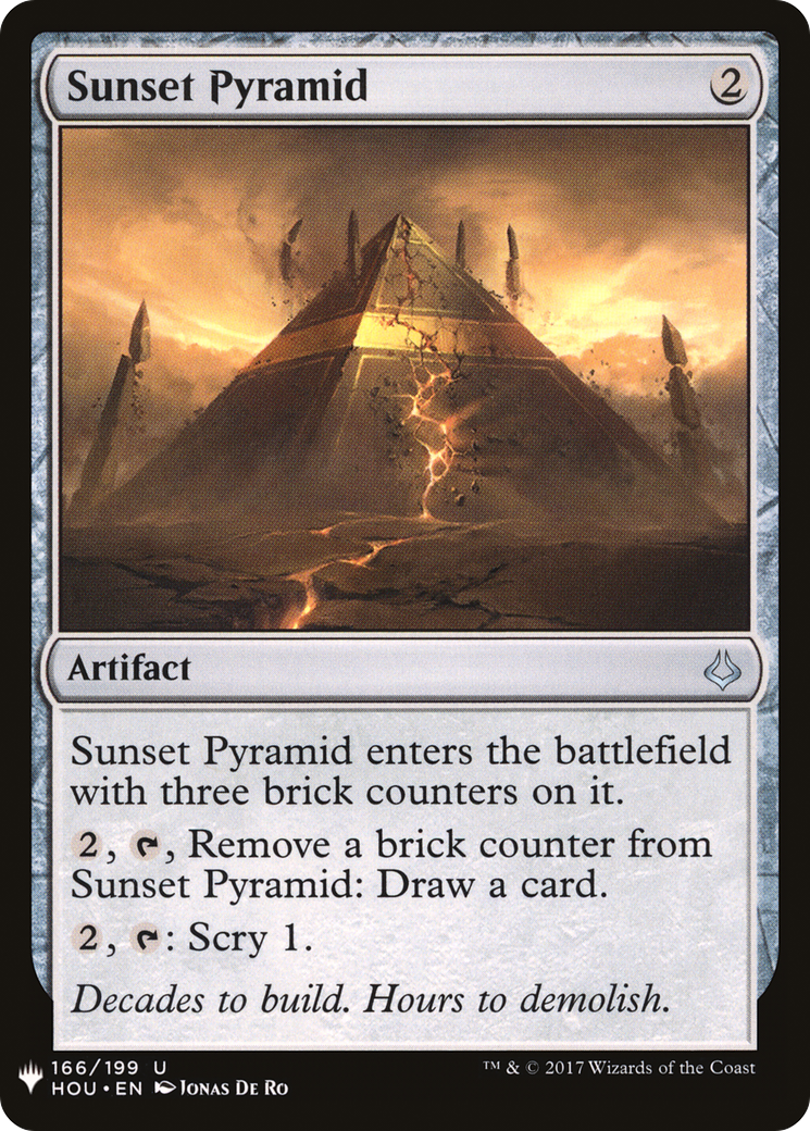 Sunset Pyramid [Mystery Booster]-1