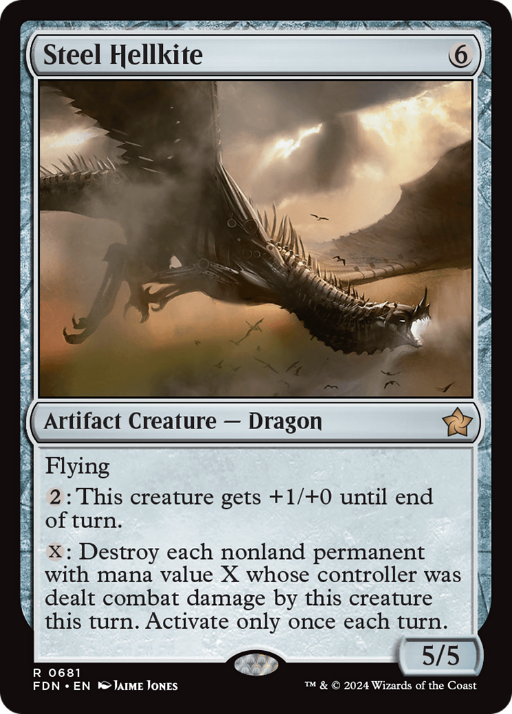 Steel Hellkite [Foundations]-1