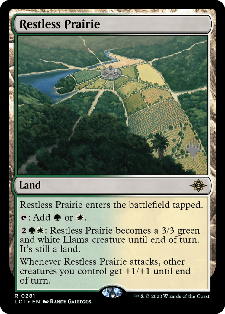 Restless Prairie (Promo Pack) [The Lost Caverns of Ixalan Promos]-1