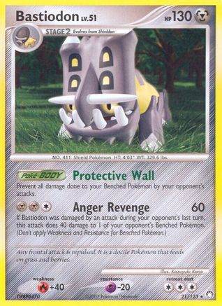 Bastiodon (21/123) [Diamond & Pearl: Mysterious Treasures]-1