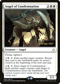 Angel of Condemnation [Hour of Devastation Prerelease Promos]-1