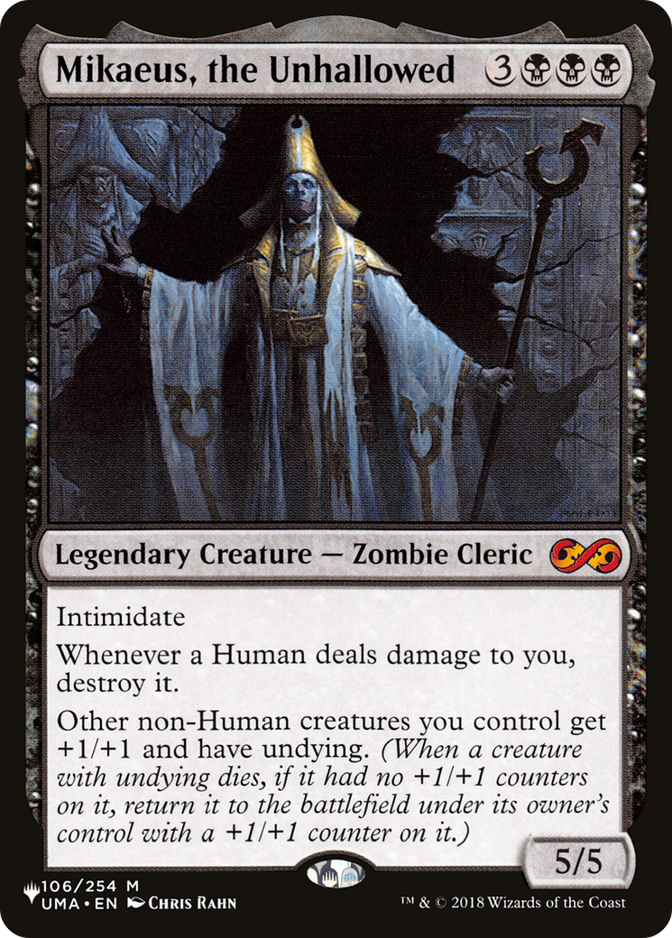 Mikaeus, the Unhallowed [The List]-1