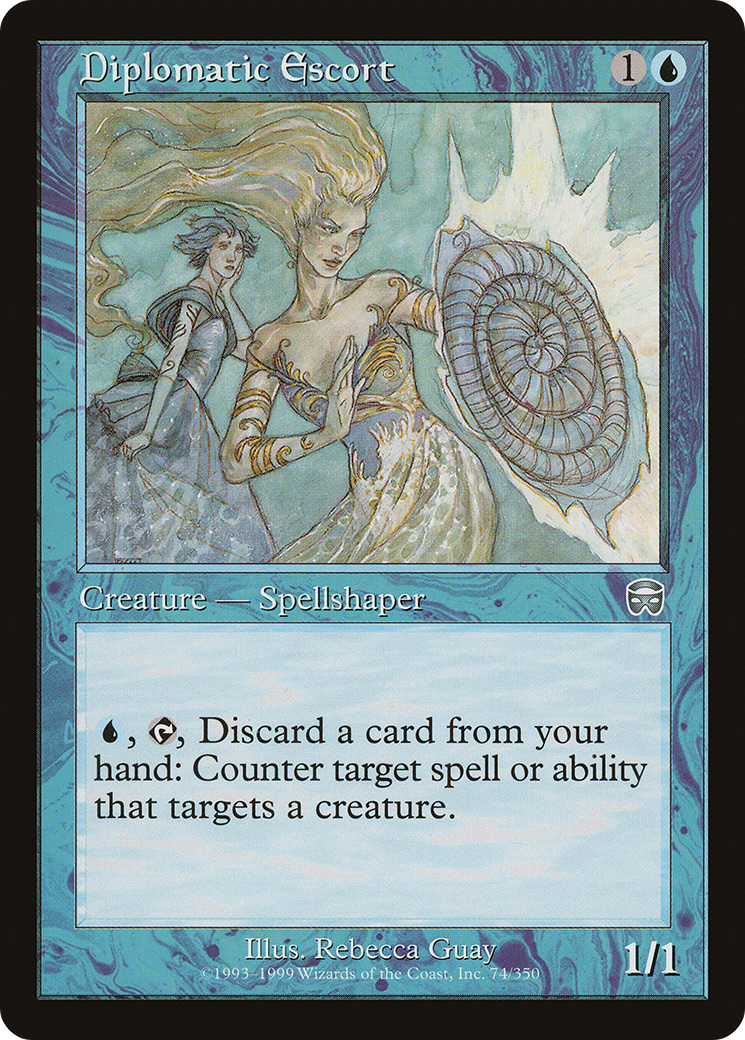 Diplomatic Escort [Mercadian Masques]-1