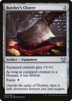 Butcher's Cleaver [Duel Decks: Blessed vs. Cursed]-1