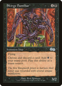 Skirge Familiar [Urza's Saga]-1