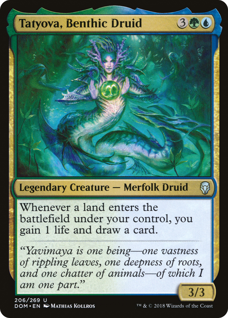 Tatyova, Benthic Druid [Dominaria]-1