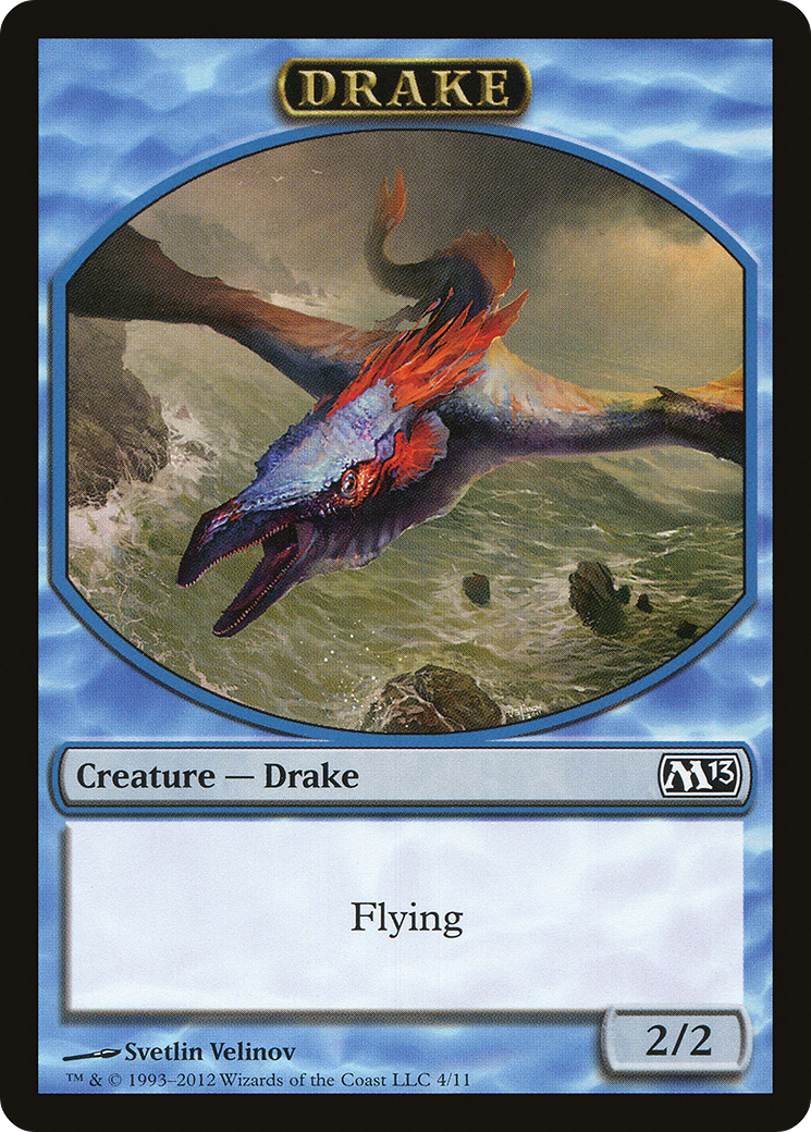 Drake Token [Magic 2013 Tokens]-1