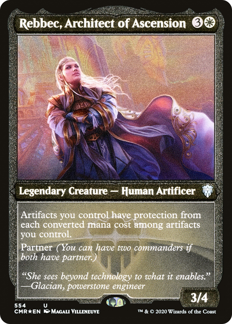 Rebbec, Architect of Ascension (Etched) [Commander Legends]-1