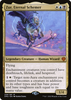 Zur, Eternal Schemer (PPDMU-228) - Dominaria United Promos-1