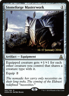 Stoneforge Masterwork [Oath of the Gatewatch Prerelease Promos]-1