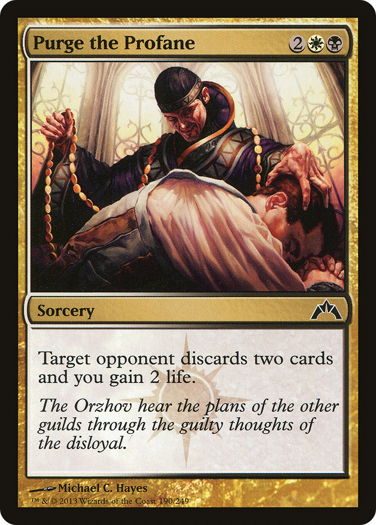 Purge the Profane [Gatecrash]-1