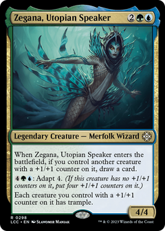 Zegana, Utopian Speaker (LCC-298) - The Lost Caverns of Ixalan Commander-1