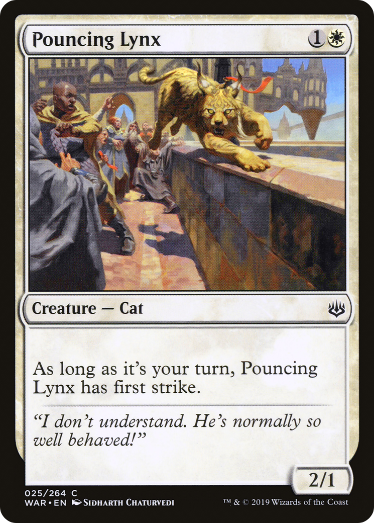 Pouncing Lynx [War of the Spark]-1