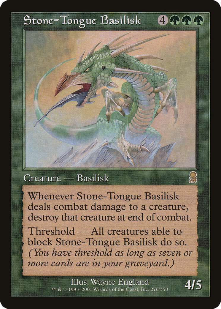 Stone-Tongue Basilisk [Odyssey]-1