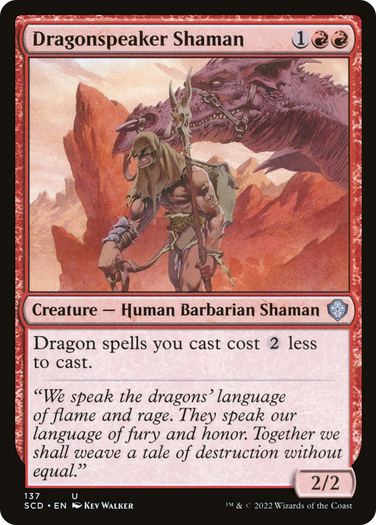 Dragonspeaker Shaman [Starter Commander Decks]-1