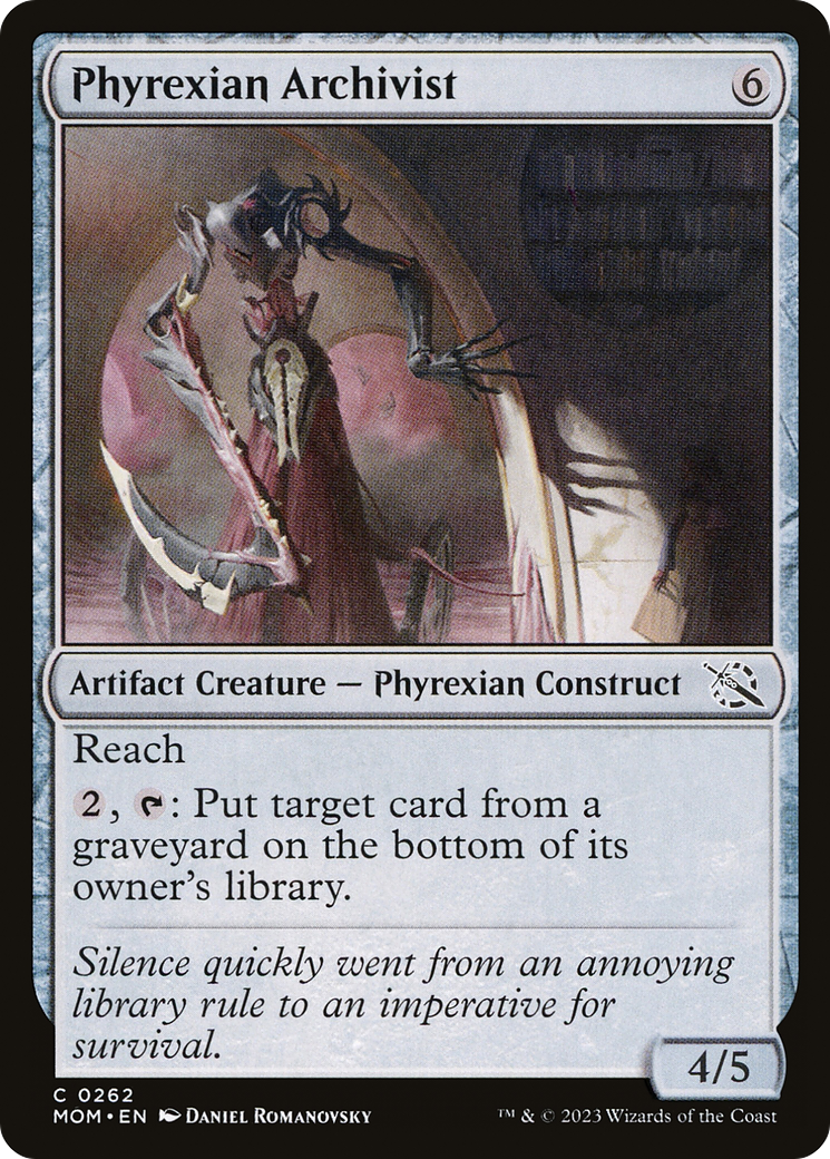 Phyrexian Archivist [March of the Machine]-1