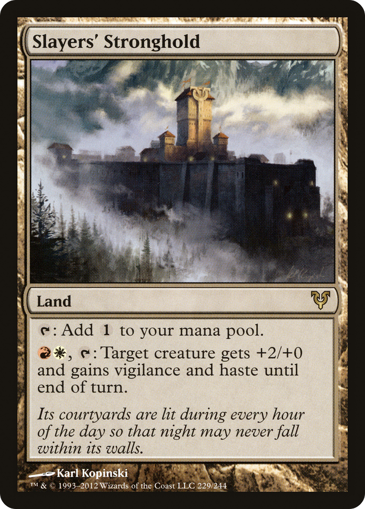 Slayers' Stronghold [Avacyn Restored]-1