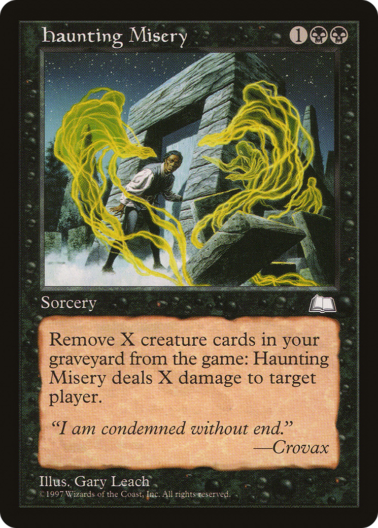 Haunting Misery [Weatherlight]-1