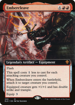 Embercleave (Extended Art) [Throne of Eldraine]-1