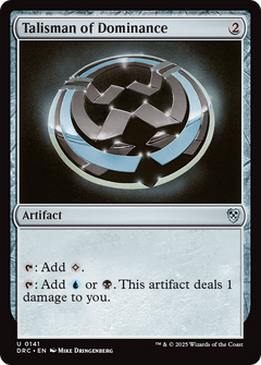 Talisman of Dominance [Aetherdrift Commander]-1