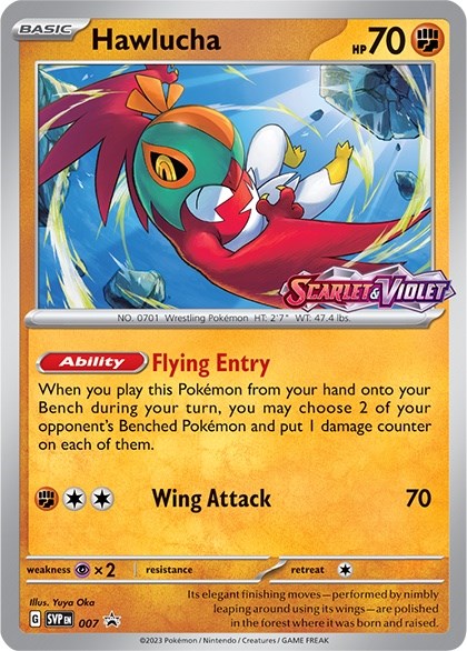 Hawlucha (007) [Scarlet & Violet: Black Star Promos]-1