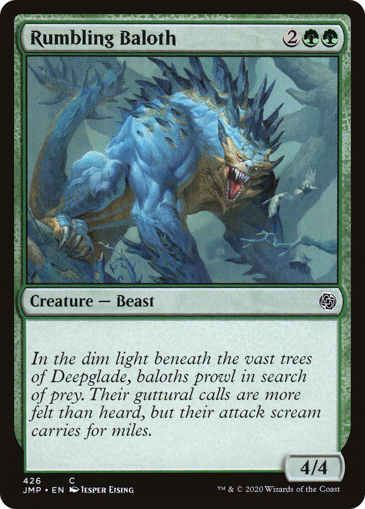 Rumbling Baloth [Jumpstart]-1