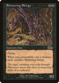 Skittering Skirge [Urza's Saga]-1